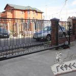 Кованые перила в стиле барокко
