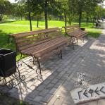 Кованые перила в стиле барокко