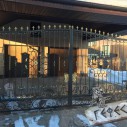 Кованые перила в стиле барокко