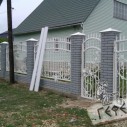 Кованые перила в стиле барокко