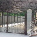 Кованые перила в стиле барокко