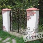 Кованые перила в стиле барокко
